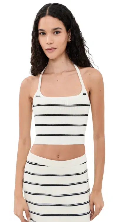 LSPACE Positano Top ykonos Stripe | Thumbnail 1 LSPACE Positano Top ykonos Stripe | Thumbnail 1