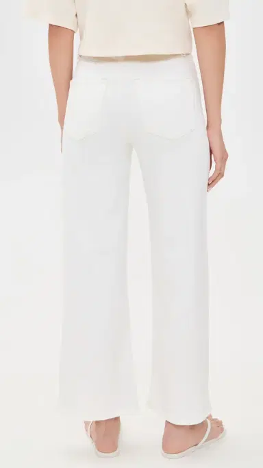FRAME Le Slim Palazzo Crop Harbor Jeans Au Natural Clean | Thumbnail 3 FRAME Le Slim Palazzo Crop Harbor Jeans Au Natural Clean | Thumbnail 3