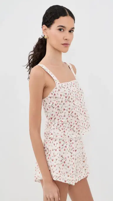 Posse Charlotte Top Watercolour Floral M | Thumbnail 4 Posse Charlotte Top Watercolour Floral M | Thumbnail 4