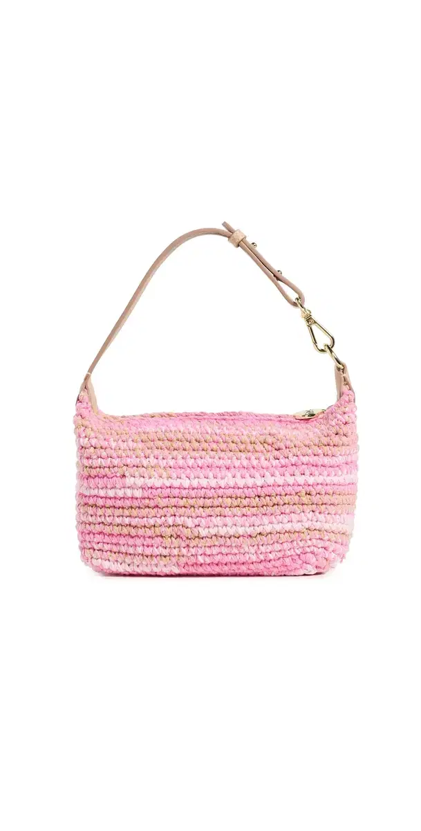 Mini Shoulder Bag Beige/Pink One Size Mini Shoulder Bag Beige/Pink One Size