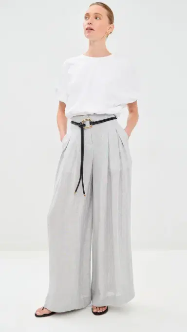 TWP Drew Pants Light Heather Grey | Thumbnail 5 TWP Drew Pants Light Heather Grey | Thumbnail 5