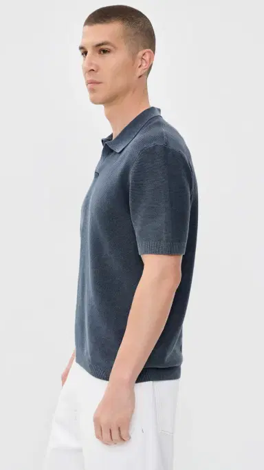 RAILS Baker Polo unwashed Navy | Thumbnail 4 RAILS Baker Polo unwashed Navy | Thumbnail 4
