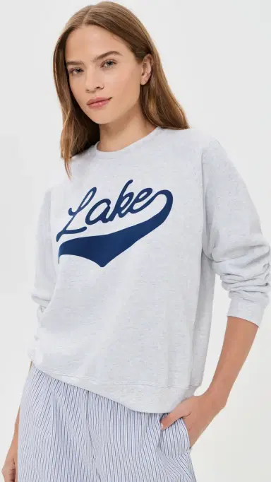 Sunny Somewhere ake Raglan Sweatshirt Heather Ash | Thumbnail 2 Sunny Somewhere ake Raglan Sweatshirt Heather Ash | Thumbnail 2