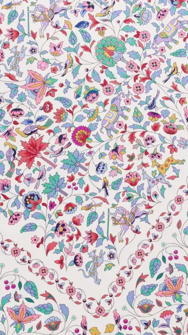 LIBERTY Imran Silk Scarf | Thumbnail 5 LIBERTY Imran Silk Scarf | Thumbnail 5