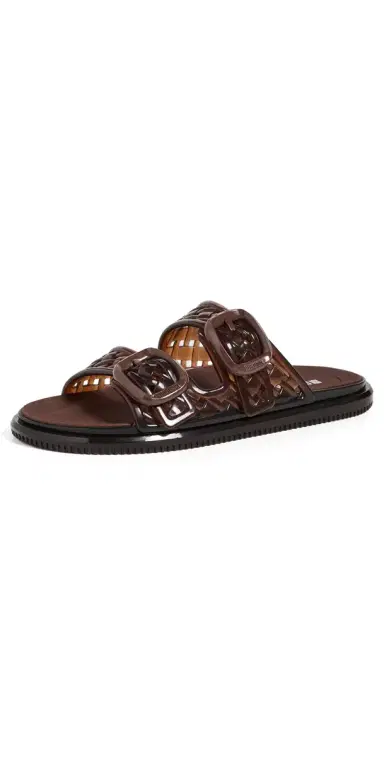 Melissa Possession Jelly Sandals Brown | Thumbnail 1 Melissa Possession Jelly Sandals Brown | Thumbnail 1