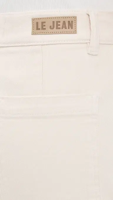 LE JEAN Studded Frankie Barrel Jeans Bone | Thumbnail 6 LE JEAN Studded Frankie Barrel Jeans Bone | Thumbnail 6