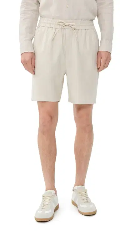Les Deux Drawstring Linen Shorts 7 Light and | Thumbnail 1 Les Deux Drawstring Linen Shorts 7 Light and | Thumbnail 1