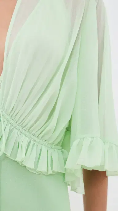 Alexis Alloro Dress Sage S | Thumbnail 6 Alexis Alloro Dress Sage S | Thumbnail 6