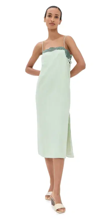 POSSE Darya Dress Green | Thumbnail 1 POSSE Darya Dress Green | Thumbnail 1