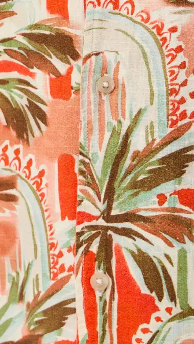 Les Deux Palm Shirt Raw ienna Orange | Thumbnail 6 Les Deux Palm Shirt Raw ienna Orange | Thumbnail 6