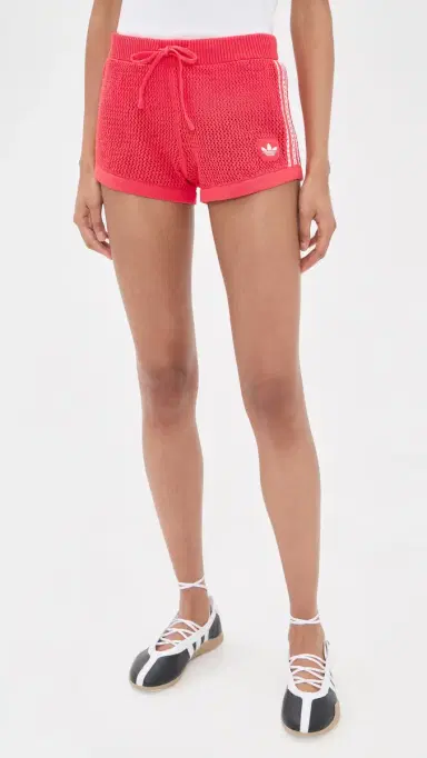 adidas Crochet Shorts emi Lucid Red | Thumbnail 2 adidas Crochet Shorts emi Lucid Red | Thumbnail 2