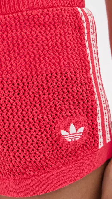 adidas Crochet Shorts emi Lucid Red | Thumbnail 6 adidas Crochet Shorts emi Lucid Red | Thumbnail 6