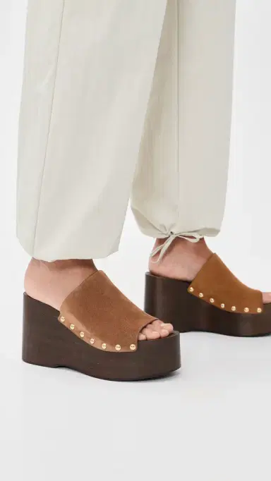 Stuart Weitzman Kate Clog Slides | Thumbnail 3 Stuart Weitzman Kate Clog Slides | Thumbnail 3