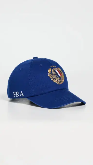 Polo Ralph Lauren France Classic Twill Baseball Cap Classic Azure One Size | Thumbnail 2 Polo Ralph Lauren France Classic Twill Baseball Cap Classic Azure One Size | Thumbnail 2