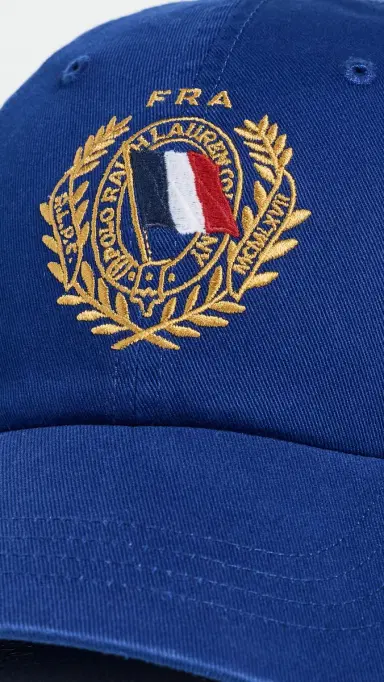 Polo Ralph Lauren France Classic Twill Baseball Cap Classic Azure One Size | Thumbnail 6 Polo Ralph Lauren France Classic Twill Baseball Cap Classic Azure One Size | Thumbnail 6