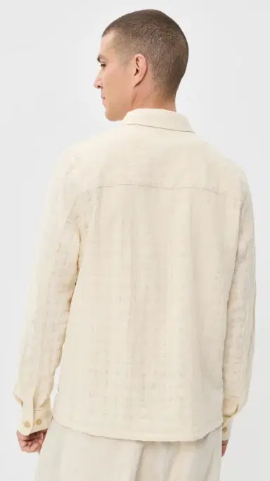 Les Deux Textured Slub Overshirt | Thumbnail 3 Les Deux Textured Slub Overshirt | Thumbnail 3
