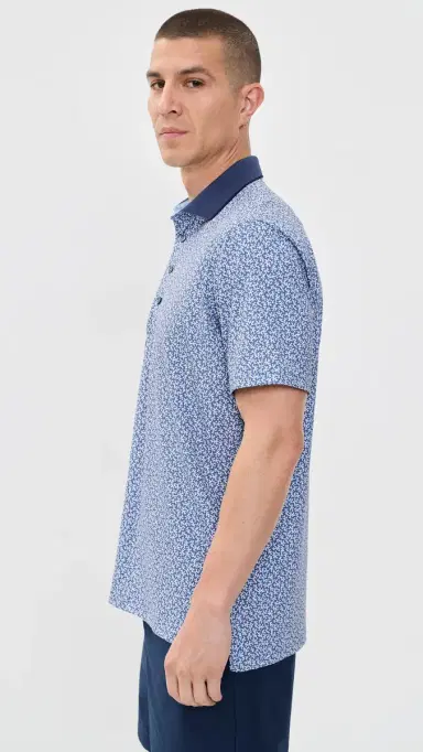 Greyson Coral Dreams Polo | Thumbnail 4 Greyson Coral Dreams Polo | Thumbnail 4