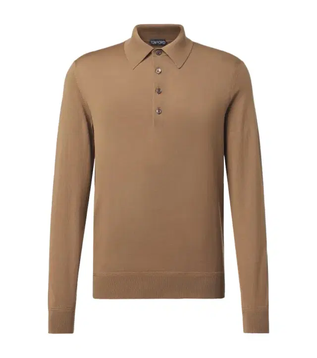 Wool gauge polo sweater Wool gauge polo sweater