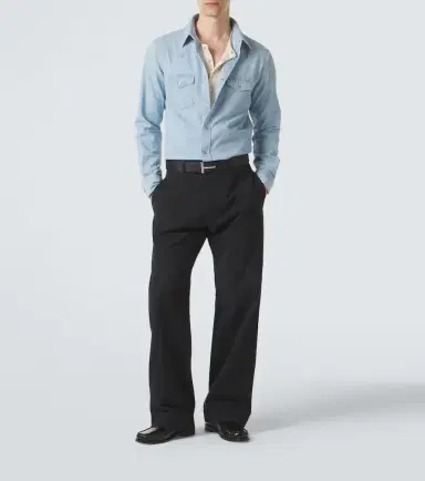 Tom Ford Denim Western shirt | Thumbnail 4 Tom Ford Denim Western shirt | Thumbnail 4