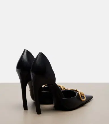 Gucci Boulevard Horsebit leather pumps | Thumbnail 3 Gucci Boulevard Horsebit leather pumps | Thumbnail 3