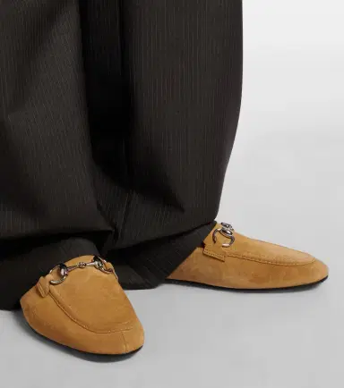 Gucci Jordaan Horsebit suede loafers | Thumbnail 5 Gucci Jordaan Horsebit suede loafers | Thumbnail 5