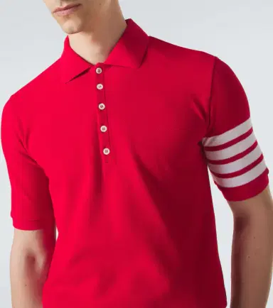 Thom Browne 4-Bar cotton polo shirt | Thumbnail 2 Thom Browne 4-Bar cotton polo shirt | Thumbnail 2