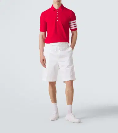 Thom Browne 4-Bar cotton polo shirt | Thumbnail 3 Thom Browne 4-Bar cotton polo shirt | Thumbnail 3