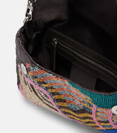 Staud Timmy beaded shoulder bag | Thumbnail 2 Staud Timmy beaded shoulder bag | Thumbnail 2