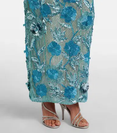 Rachel Gilbert Pierre embellished bustier gown | Thumbnail 3 Rachel Gilbert Pierre embellished bustier gown | Thumbnail 3