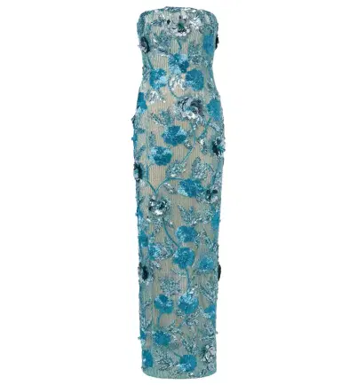 Rachel Gilbert Pierre embellished bustier gown | Thumbnail 1 Rachel Gilbert Pierre embellished bustier gown | Thumbnail 1