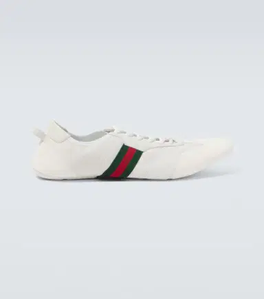 Gucci Flex leather and suede sneakers | Thumbnail 2 Gucci Flex leather and suede sneakers | Thumbnail 2