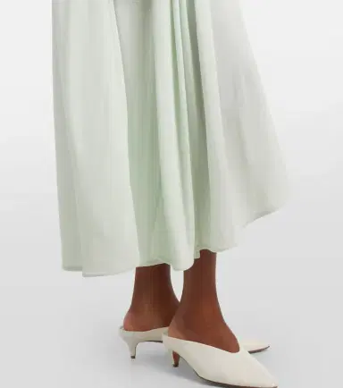 Bottega Veneta Nodo Quadro crêpe jersey midi dress | Thumbnail 4 Bottega Veneta Nodo Quadro crêpe jersey midi dress | Thumbnail 4