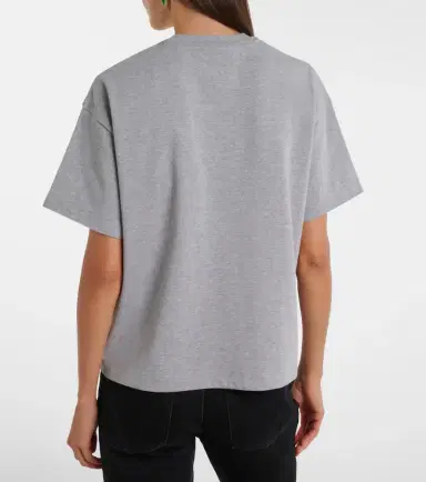 Bottega Veneta Intrecciato cotton-blend jersey T-shirt | Thumbnail 2 Bottega Veneta Intrecciato cotton-blend jersey T-shirt | Thumbnail 2