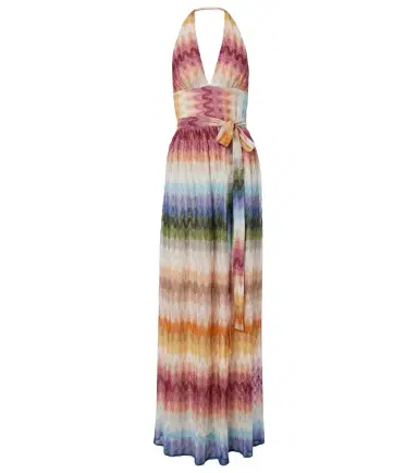Missoni Halterneck maxi dress | Thumbnail 1 Missoni Halterneck maxi dress | Thumbnail 1