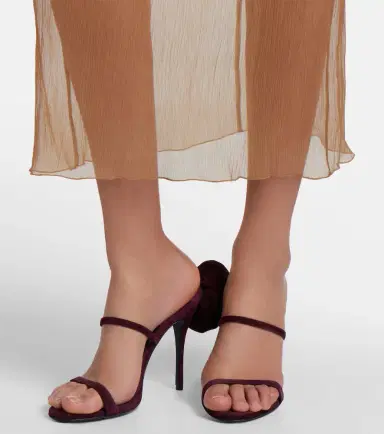 Magda Butrym Sheer silk organza midi dress | Thumbnail 2 Magda Butrym Sheer silk organza midi dress | Thumbnail 2