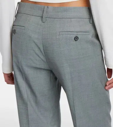 Magda Butrym Wool straight pants | Thumbnail 2 Magda Butrym Wool straight pants | Thumbnail 2