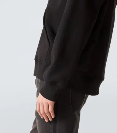 Givenchy Logo cotton fleece zip-up hoodie | Thumbnail 4 Givenchy Logo cotton fleece zip-up hoodie | Thumbnail 4