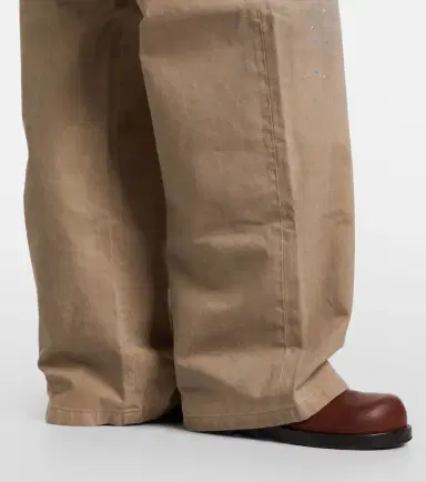 Acne Studios Cotton twill wide-leg pants | Thumbnail 2 Acne Studios Cotton twill wide-leg pants | Thumbnail 2