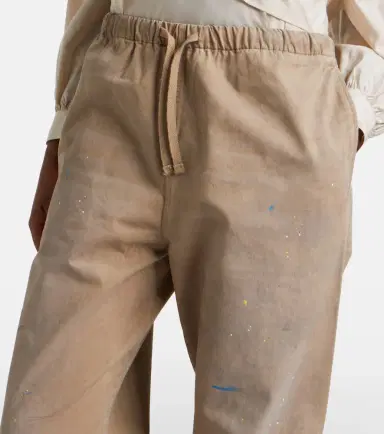Acne Studios Cotton twill wide-leg pants | Thumbnail 5 Acne Studios Cotton twill wide-leg pants | Thumbnail 5