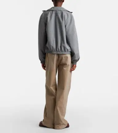 Acne Studios Cotton twill wide-leg pants | Thumbnail 6 Acne Studios Cotton twill wide-leg pants | Thumbnail 6