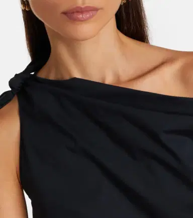 Staud Bellaria asymmetric cotton top | Thumbnail 5 Staud Bellaria asymmetric cotton top | Thumbnail 5