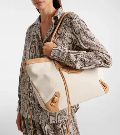 Balenciaga Le City Beach Medium canvas tote bag | Thumbnail 6 Balenciaga Le City Beach Medium canvas tote bag | Thumbnail 6