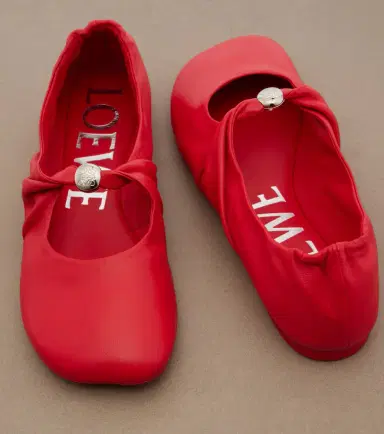 Loewe Pebble Soft leather Mary Jane flats | Thumbnail 2 Loewe Pebble Soft leather Mary Jane flats | Thumbnail 2