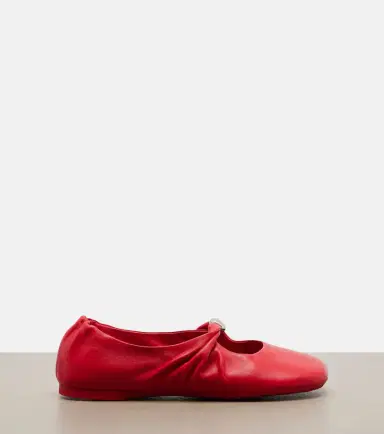 Loewe Pebble Soft leather Mary Jane flats | Thumbnail 3 Loewe Pebble Soft leather Mary Jane flats | Thumbnail 3