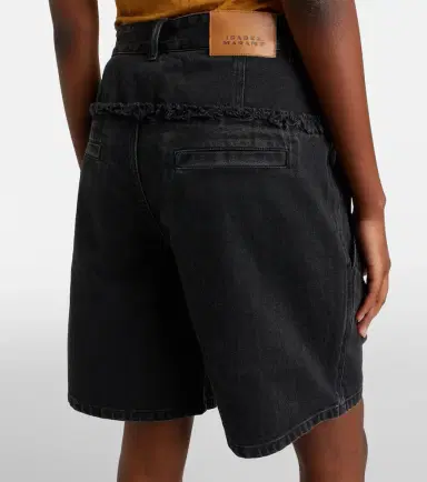 Marant Etoile Iselle denim Bermuda shorts | Thumbnail 4 Marant Etoile Iselle denim Bermuda shorts | Thumbnail 4