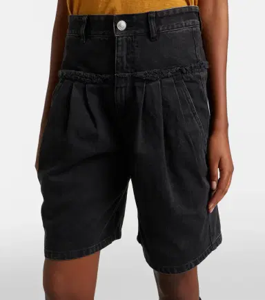 Marant Etoile Iselle denim Bermuda shorts | Thumbnail 5 Marant Etoile Iselle denim Bermuda shorts | Thumbnail 5