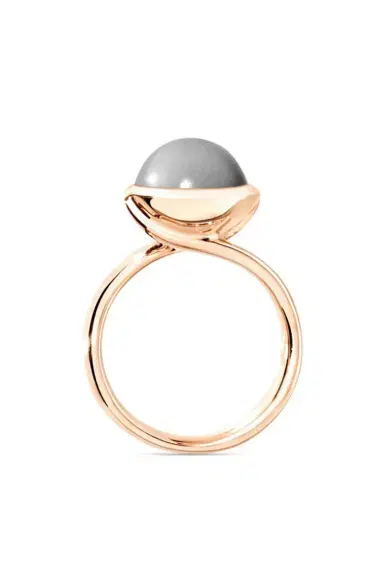 TAMARA COMOLLI Moonstone Large Bouton Ring | Thumbnail 2 TAMARA COMOLLI Moonstone Large Bouton Ring | Thumbnail 2