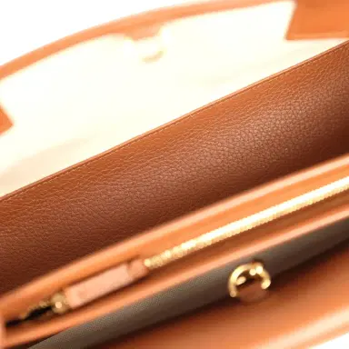 Chanel Chanel Small "Urban Essential" East West Shopping Tote Brown Caviar Gold Hardware | Thumbnail 8 Chanel Chanel Small "Urban Essential" East West Shopping Tote Brown Caviar Gold Hardware | Thumbnail 8