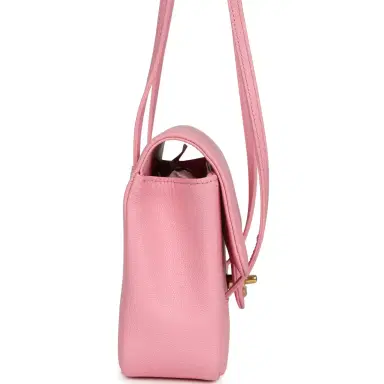 Chanel Chanel Small Preppy Coco Flap Bag Pink Shiny Caviar Brushed Gold Hardware | Thumbnail 3 Chanel Chanel Small Preppy Coco Flap Bag Pink Shiny Caviar Brushed Gold Hardware | Thumbnail 3
