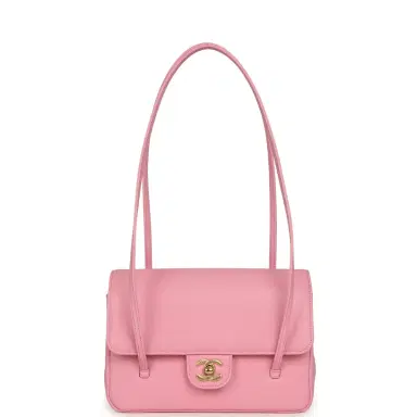 Chanel Chanel Small Preppy Coco Flap Bag Pink Shiny Caviar Brushed Gold Hardware | Thumbnail 7 Chanel Chanel Small Preppy Coco Flap Bag Pink Shiny Caviar Brushed Gold Hardware | Thumbnail 7